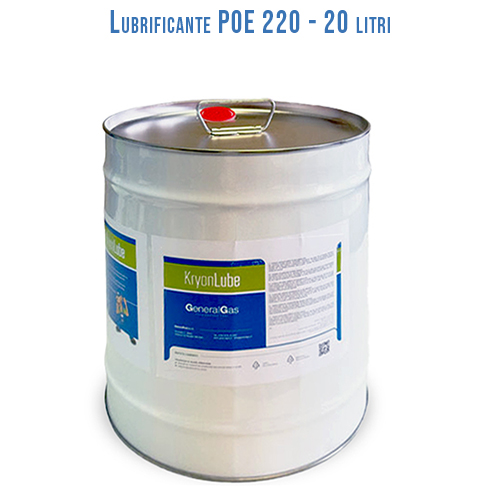 Lubrificante HVACR KryonLube POE 220 -  polyol estere - Tanica in metallo da 20 lt.