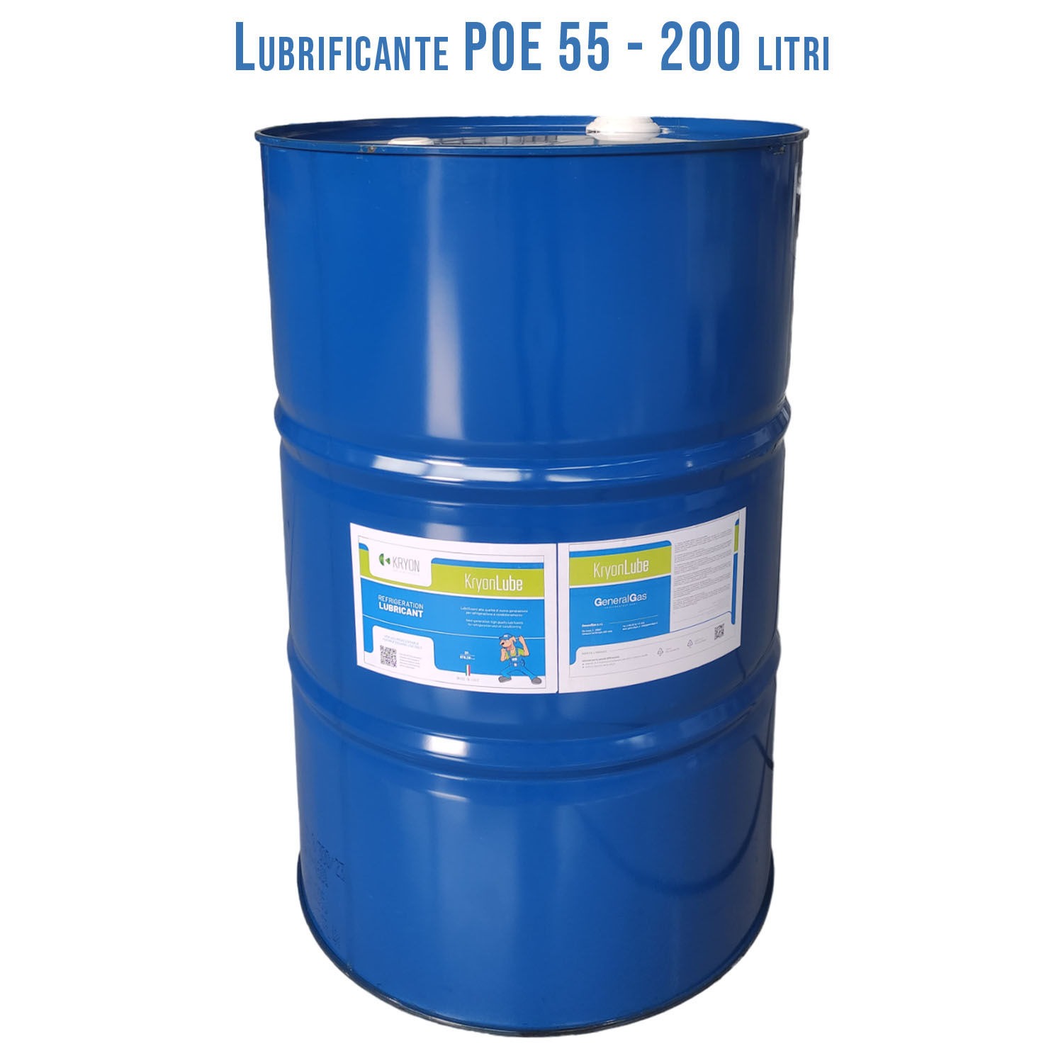 Lubrificante HVACR KryonLube POE 55 -  polyol estere - Barile in metallo da 200 lt.