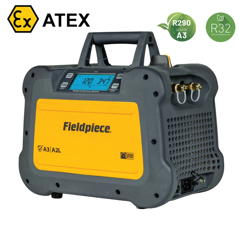 Fieldpiece USA - MR53INT - Recuperatore ATEX gas refrigerante digitale da 1 HP - 0,75 Kw - 430 kg/ora in modalità push/pull (R410A)